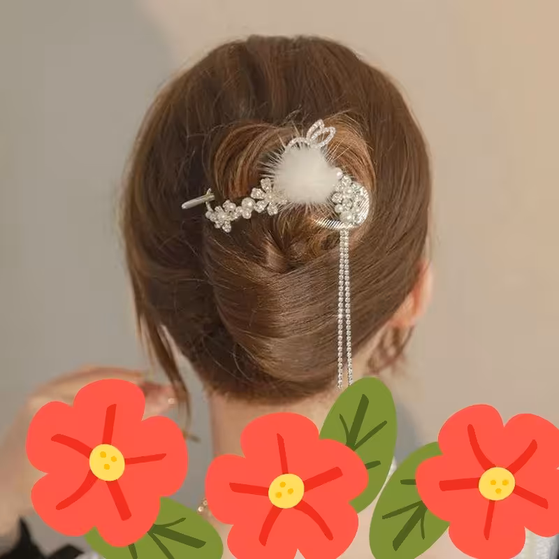 گیره چفتی (کلیپس مسافرتی) خرگوش 
