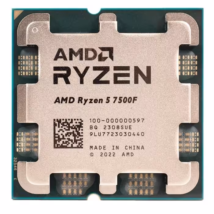 پردازنده ای ام دی CPU AMD Ryzen 5 7500F AM5 بدون باکس