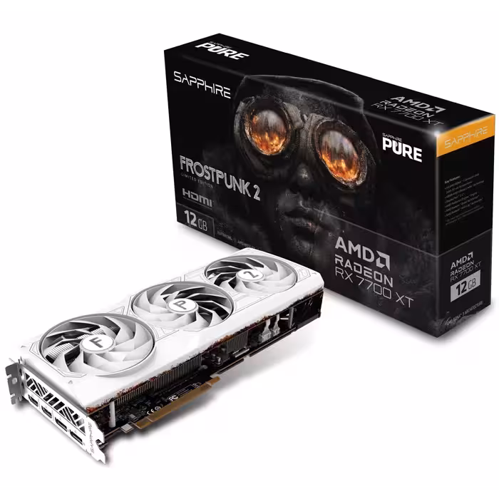 قیمت و خرید کارت گرافیک سافایر Sapphire PURE RX 7700 XT 12GB
