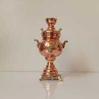 سماور مسی کوچک چکشی مینیاتوری نانو شده زنجانیها