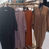 مانتو ابروبادی سایز بزرگ مناسب تابستان مانتو شاملو مشهد

