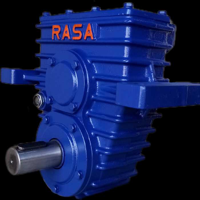 گیربکس 1به4پشت تراکتوری راسا محصول جدید آبرسان پمپ تبریز راسا (1 به 4 افزاینده) ( ارسال با باربری و اتوبوس و پس کرایه) 