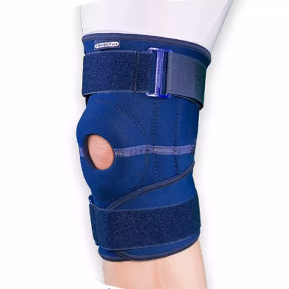 زانوبند چهار فنره نئوپرن بزرگ سایز تن یار