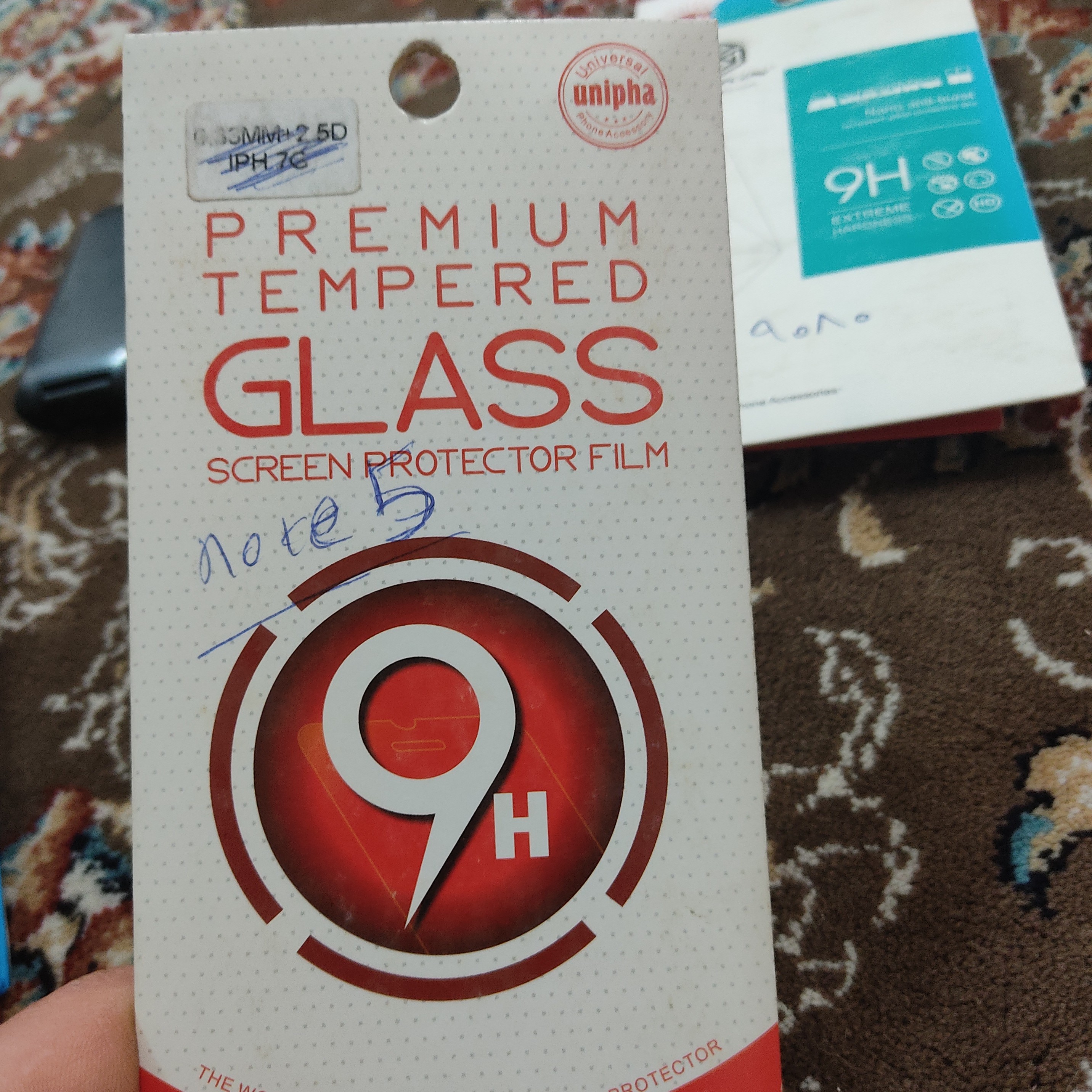 گلس موبایل سامسونگ note5