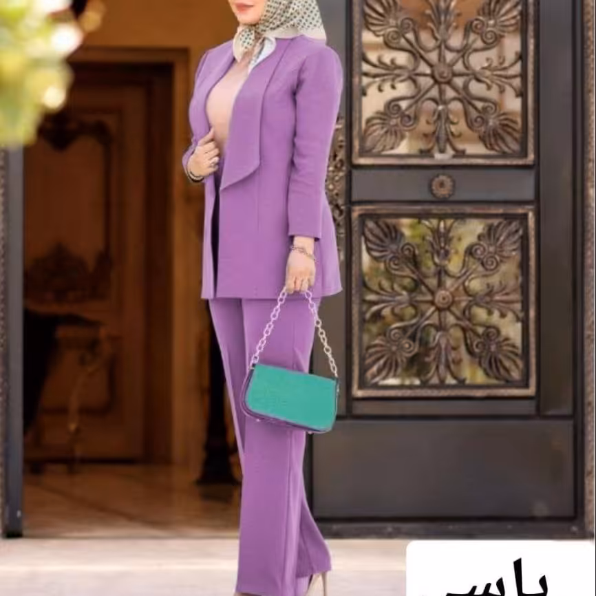 کت و شلوار یقه آرشال 