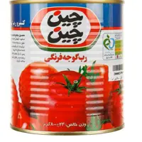 رب گوجه فرنگی 800 گرمی قوطی فلزی با نشان استاندارد 