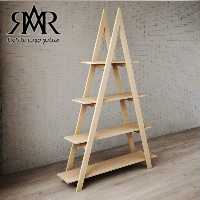 قفسه کتاب و دکوری چوبی کد B01 (مستقیم از تولیدکننده) -ارسال با باربری رایگان