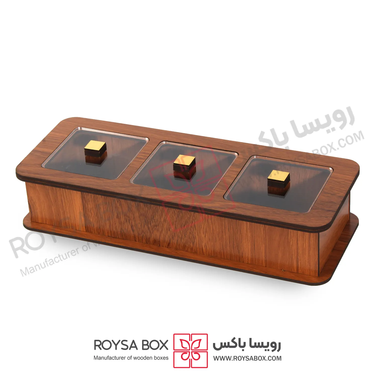جعبه پذیرایی 3 خانه کد 303