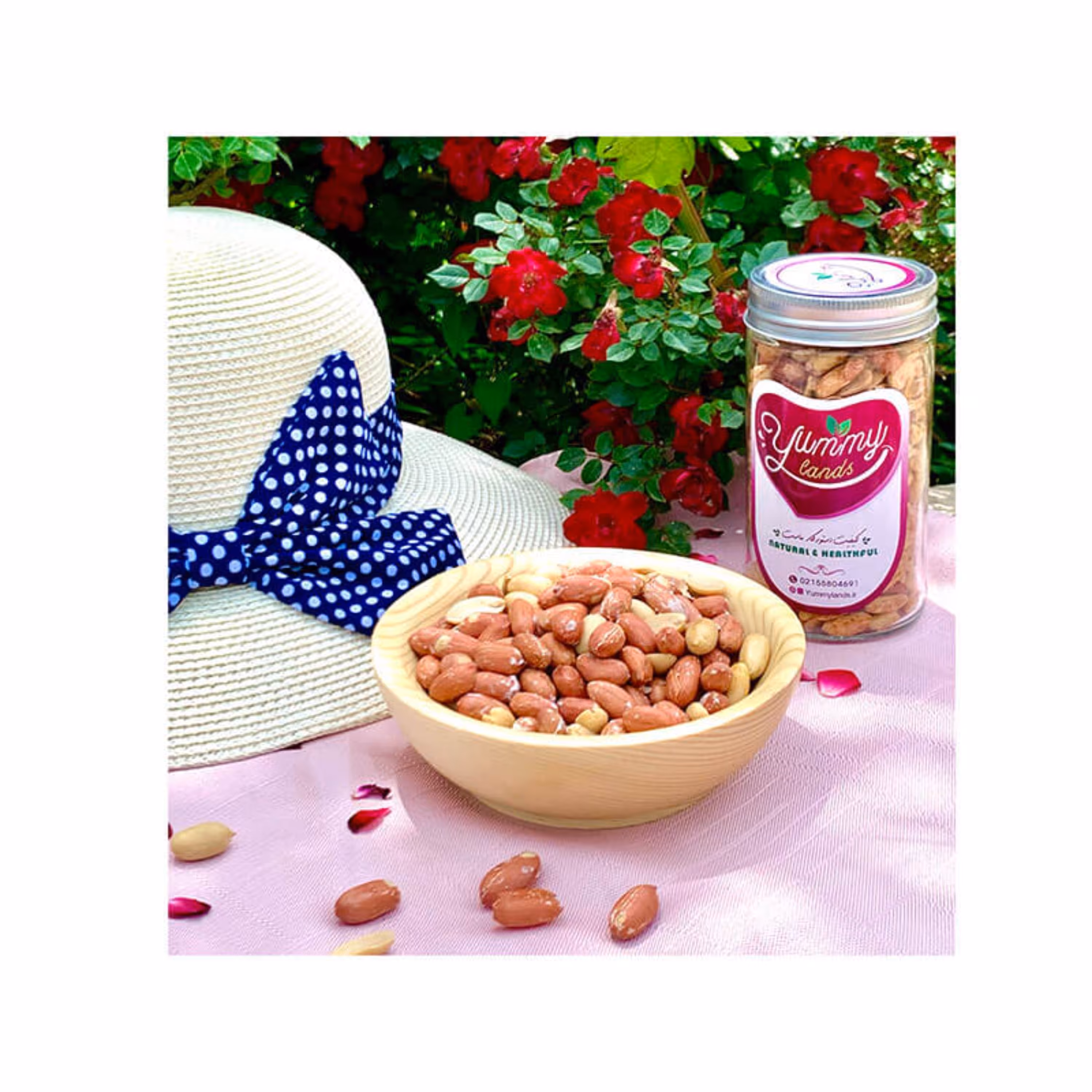 بادام زمینی آستانه