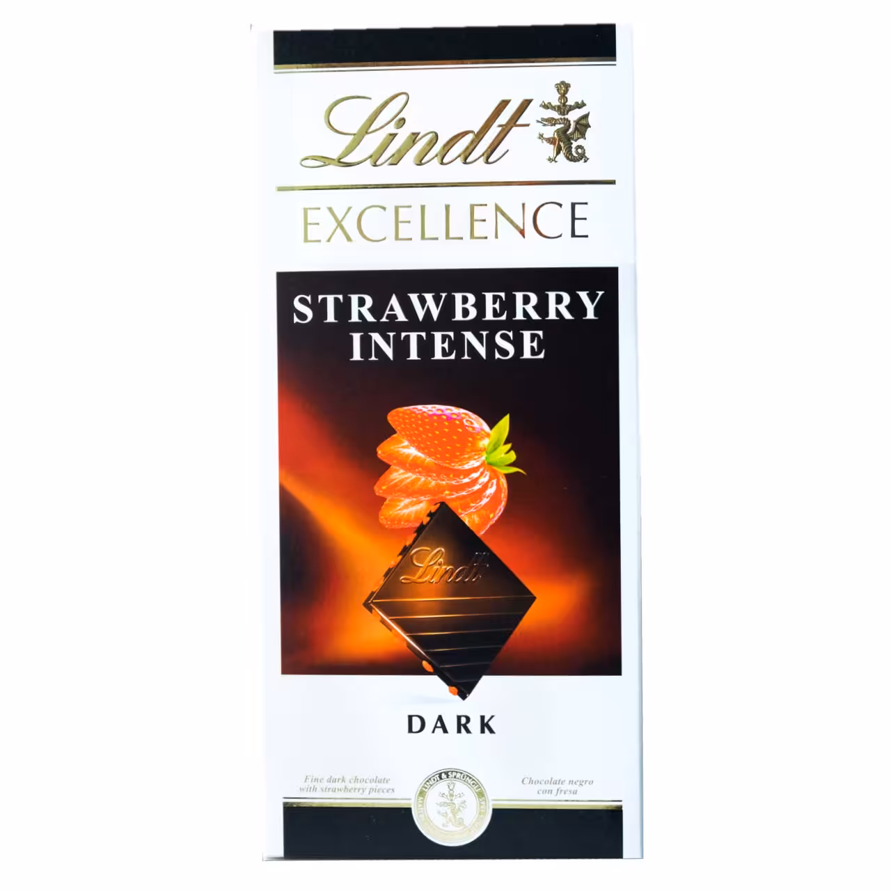 شکلات تلخ توت فرنگی اکسلنس لینت - lindt