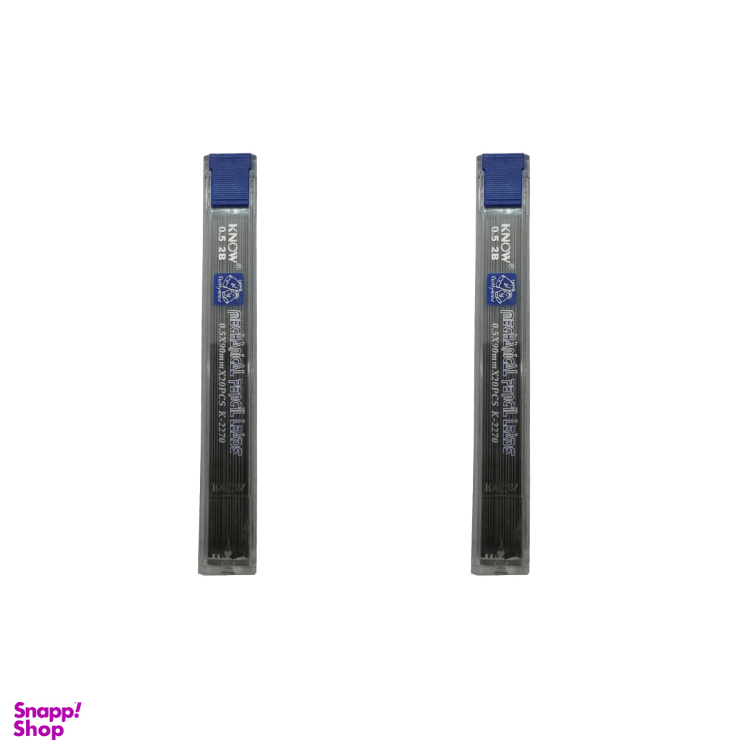 نوک مداد نوکی 0٫5 میلی متری نو (Know) کد 79 بسته دو عددی