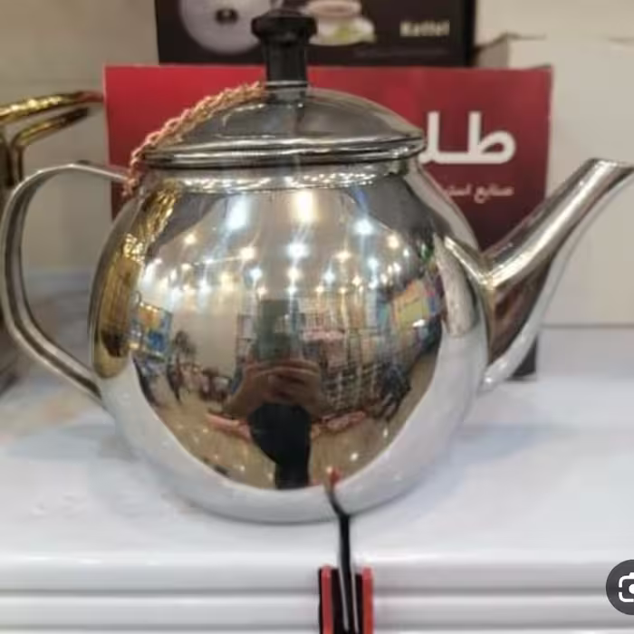 قوری استیل نیم لیتری شادنوش