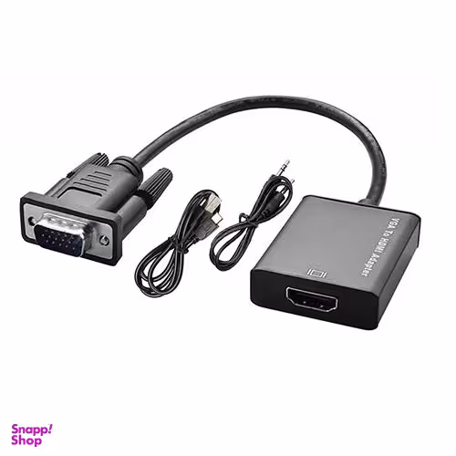 مبدل HDMI به VGA مدل ST همراه با کابل صدا