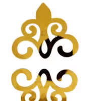 اینه پدیده پلاس مدل اسلیمی بسته4عددی سایز7سانتی متر