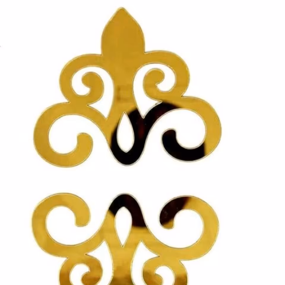 اینه پدیده پلاس مدل اسلیمی بسته4عددی سایز7سانتی متر