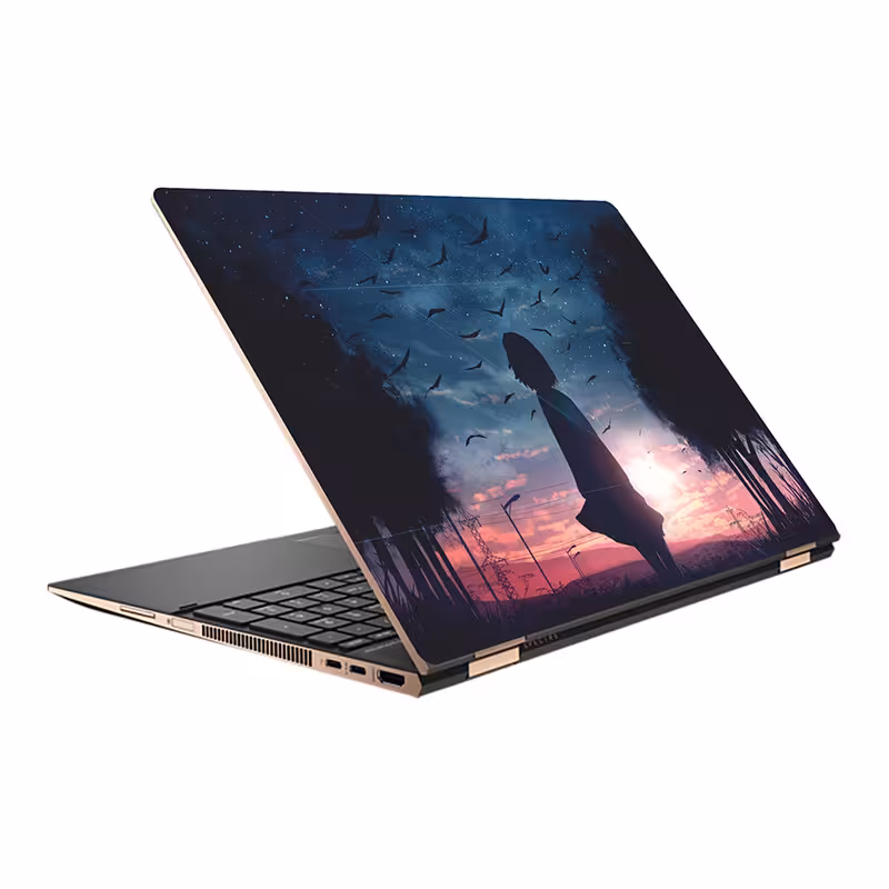 استیکر لپ تاپ طرح Girl کد 03 مناسب برای لپ تاپ 15.6 اینچ