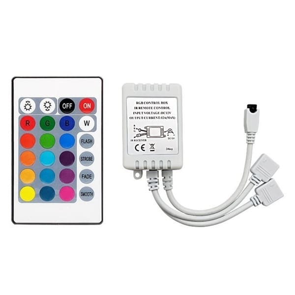 ریموت کنترل ریسه RGB مدل 12 ولت