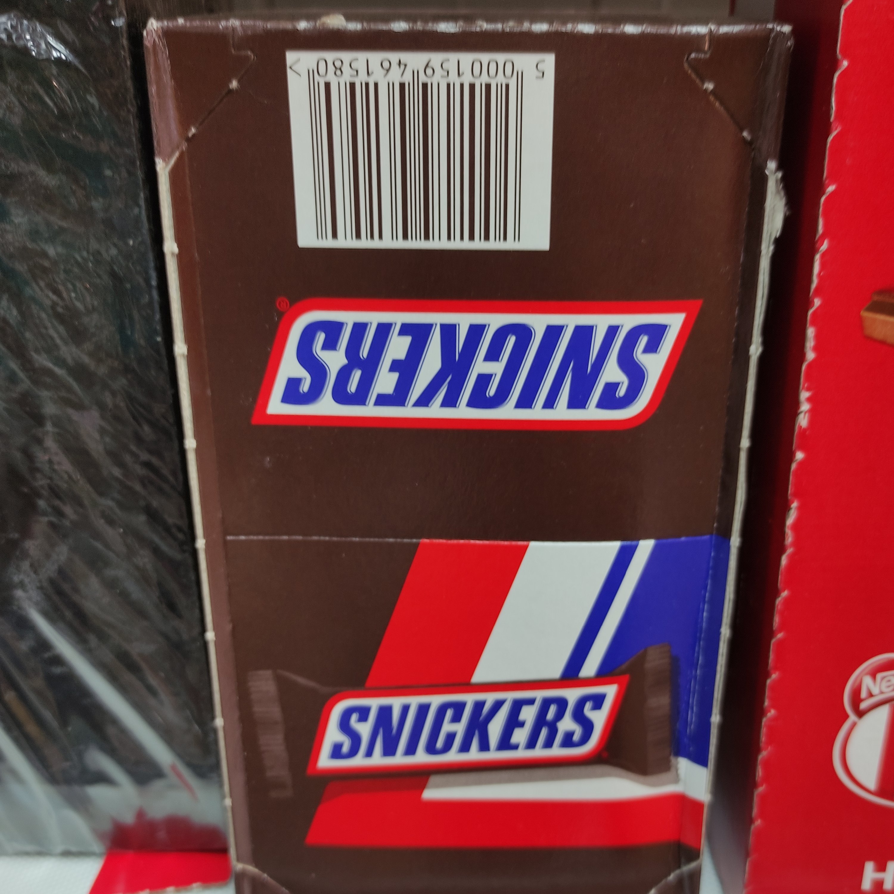 شکلات اسنیکرز SNICKERS با مغز بادام زمینی کاراملی بسته 24 عددی ارسال رایگان