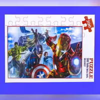 پازل ساختنی 300 قطعه کینگ طرح قهرمانان AVENGERS