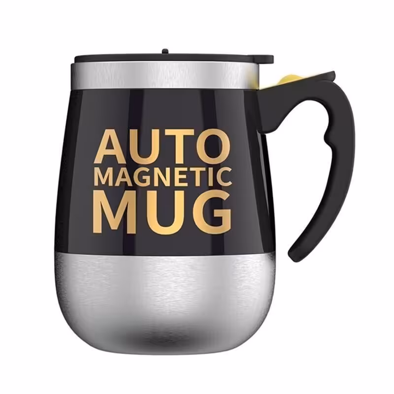 ماگ همزن دار مدل Auto Magnetic باتری خور مشکی