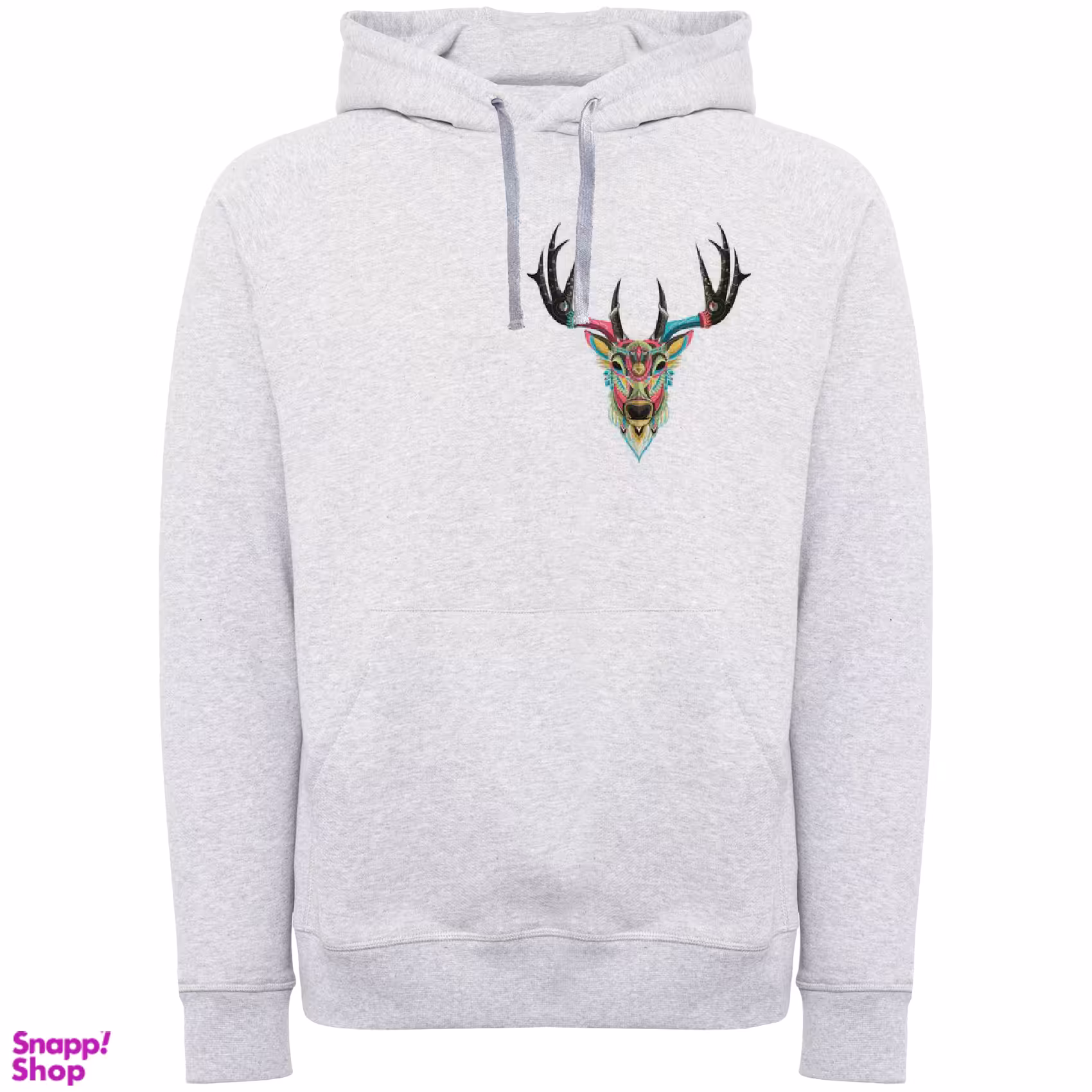 هودی مردانه طرح گوزن مدل W904