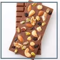 شکلات تبلتی آجیلی.ارسال با اسنپ و پس کرایه