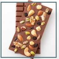 شکلات تبلتی آجیلی.ارسال با اسنپ و پس کرایه