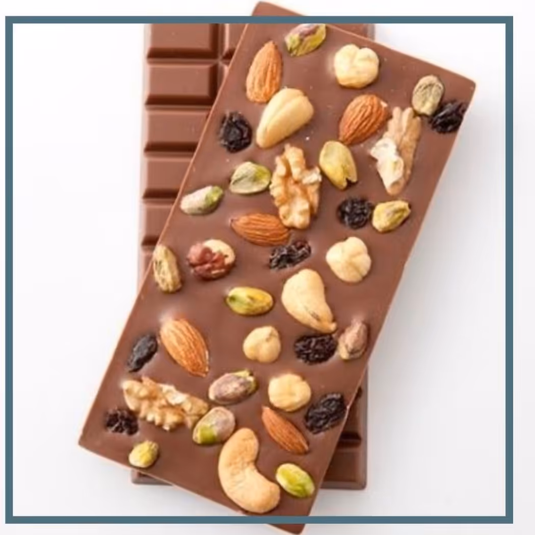 شکلات تبلتی آجیلی.ارسال با اسنپ و پس کرایه