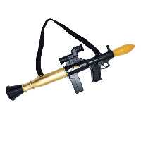 اسباب بازی تفنگ آر پی چی RPG با تیر پرتابی