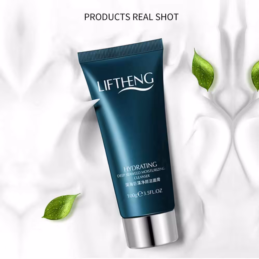 فوم شستشو صورت تیوپی جلبک دریایی لیفتنگ 