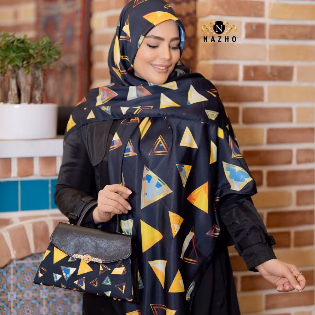 ست کیف و روسری قواره 140 کد n5
