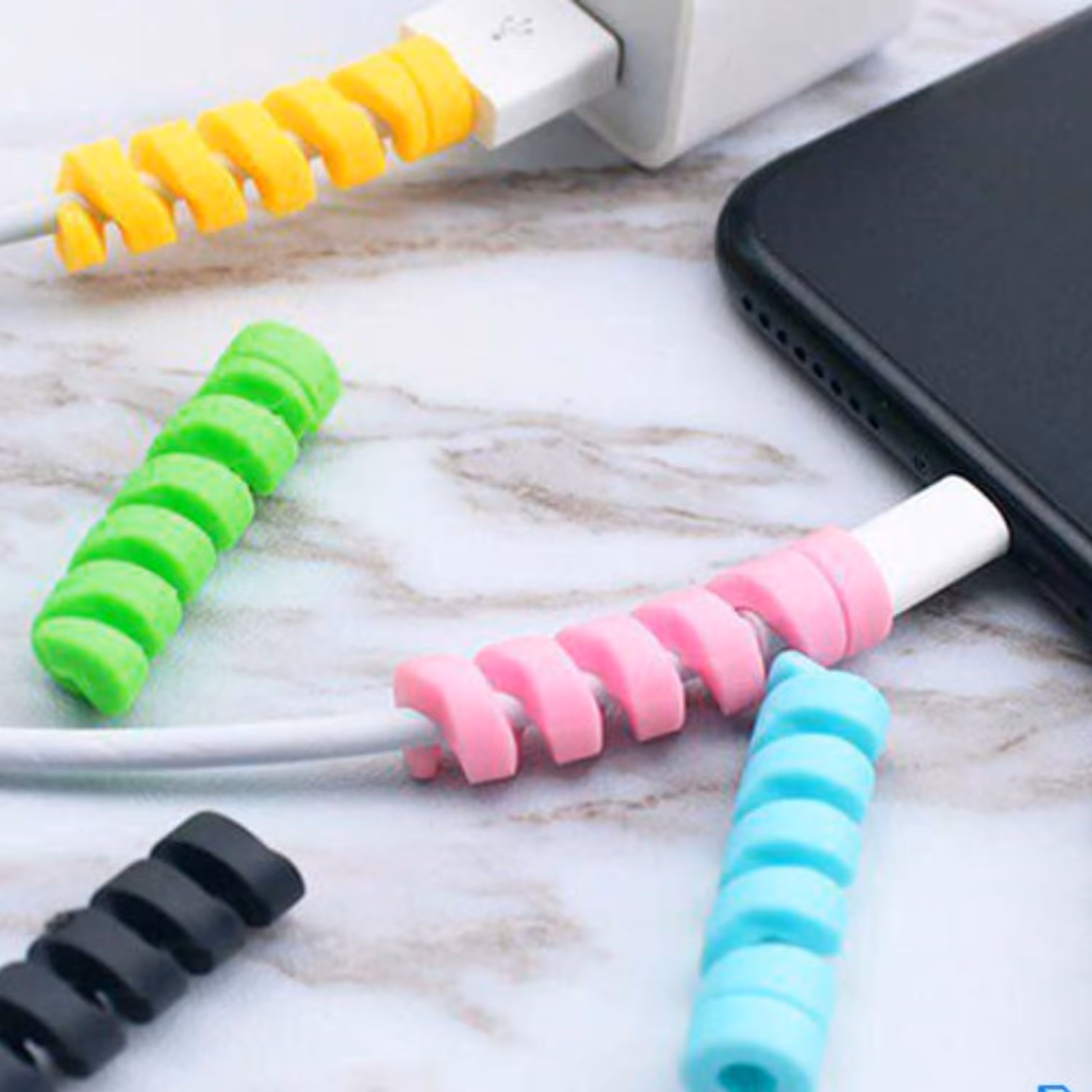 محافظ کابل سیلیکونی Silicone Cable Protector