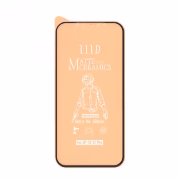 گلس محافظ سرامیکی مات اپل مدل آیفون 12 و آیفون 12 پرو