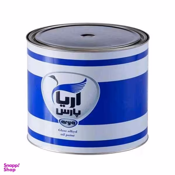 رنگ روغنی مشکی براق آریا پارس مدل 905 حجم 1 لیتر