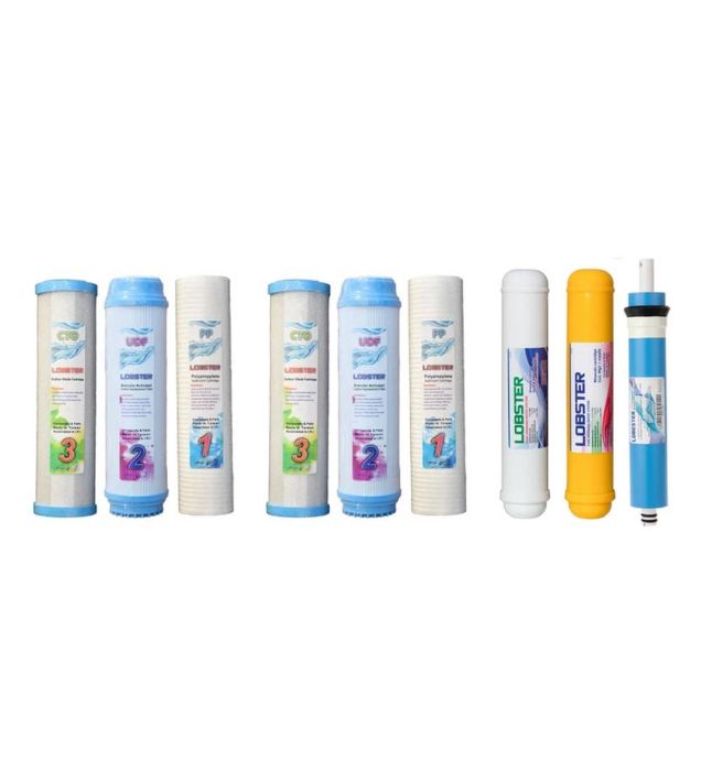 فیلتر دستگاه تصفیه آب لابستر مدل Economi RO-H09 (ممبران مجموعه 9 عددی)