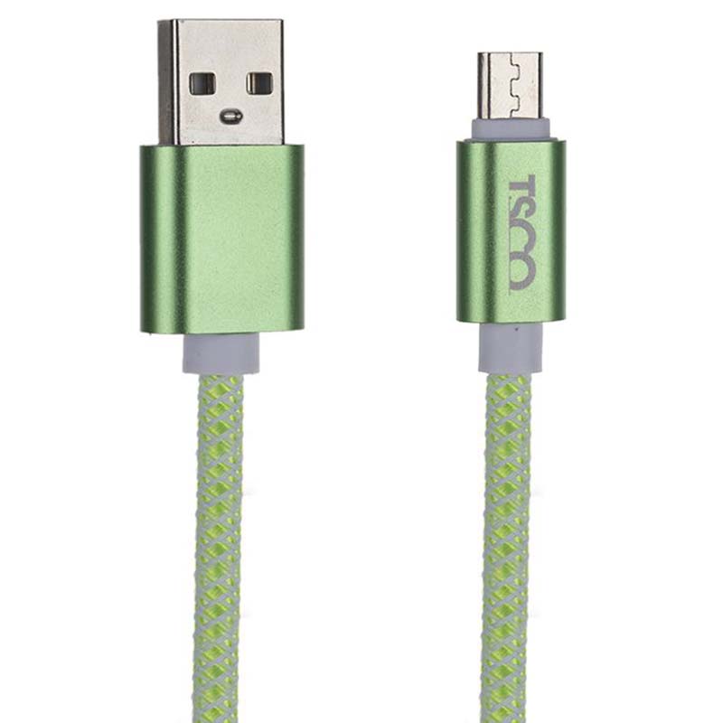 کابل شارژ MicroUSB تسکو TSCO TC 53N سبز