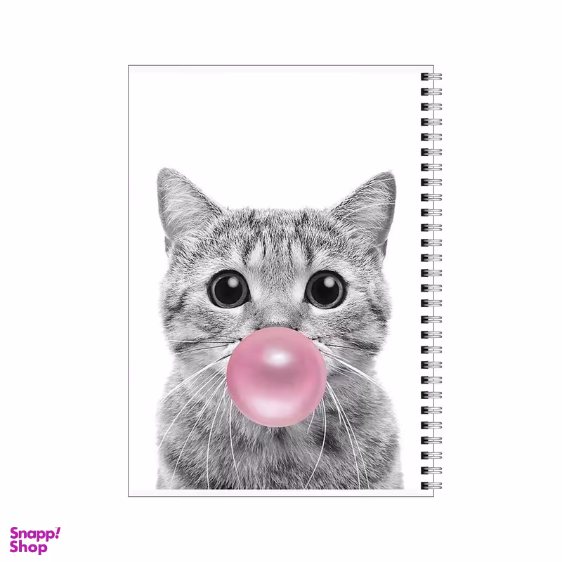 دفتر مشق 80 برگ بامبیلیپ طرح گربه آدامسی کد 8234817