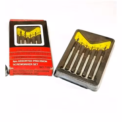 پیچ گوشتی ساعتی 6 پارچه