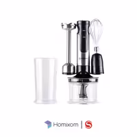 گوشت کوب برقی سه کاره مشکی ساپر مدل SHB-690