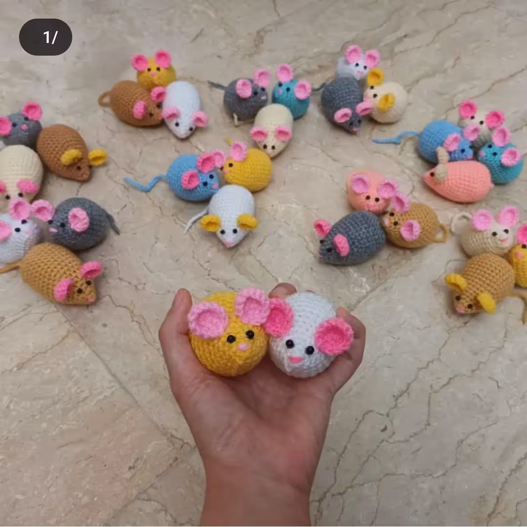 موش بافتنی 