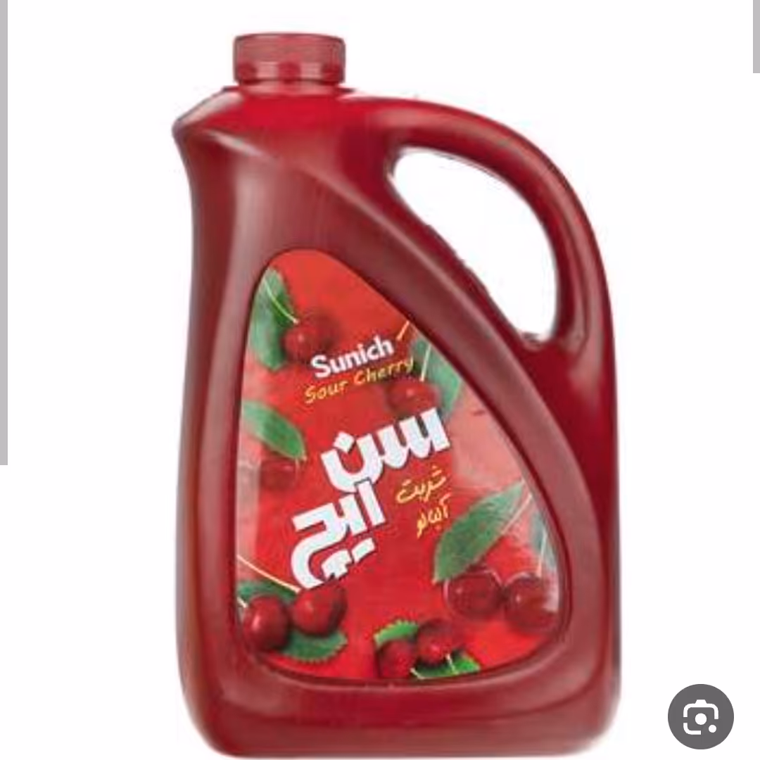 شربت سن ایچ 3 لیتری طعم پرتقال و البالو