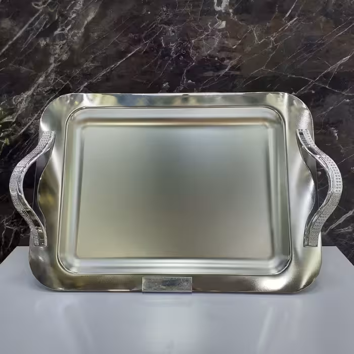 سینی 2سایز  لیماک ، استیل ضد زنگ ، کد 105