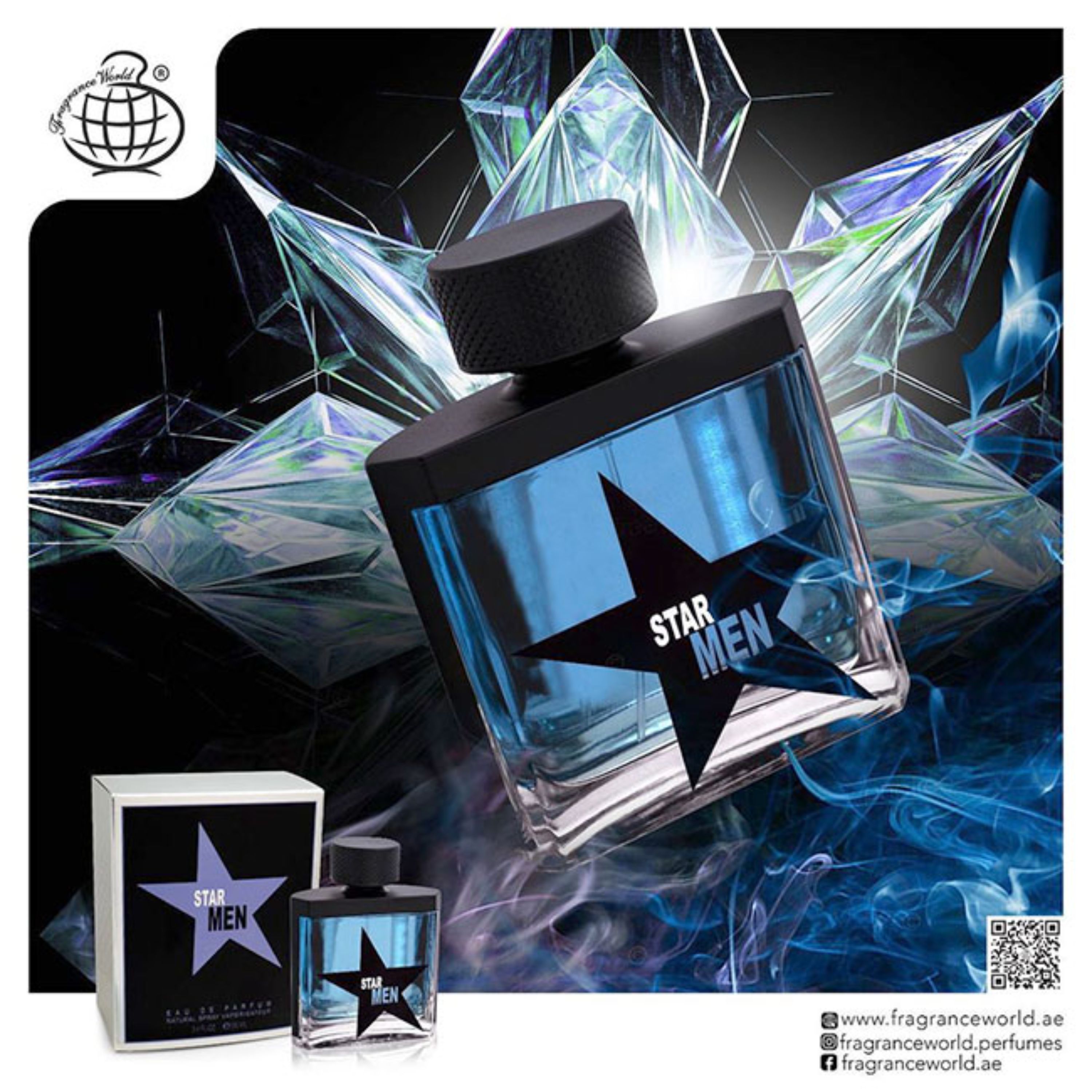 عطر ادکلن تیری موگلر ای من مردانه فراگرنس (Fragrance World Thierry Mugler A Men)