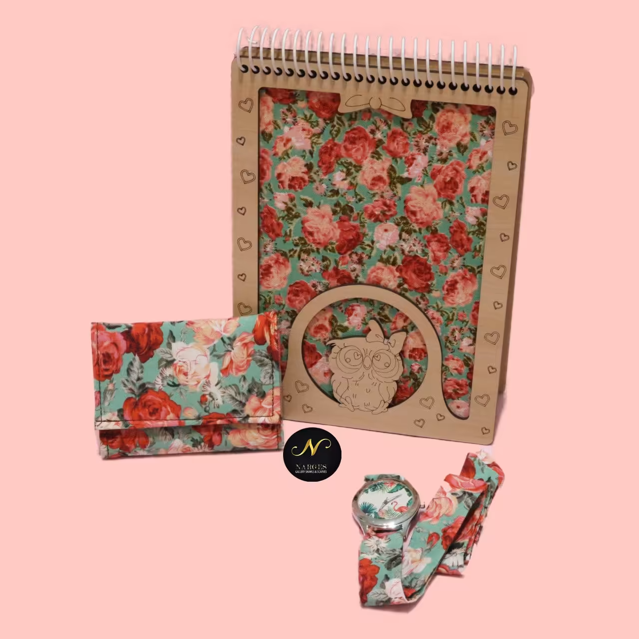 دفترچه جا کارتی ساعت