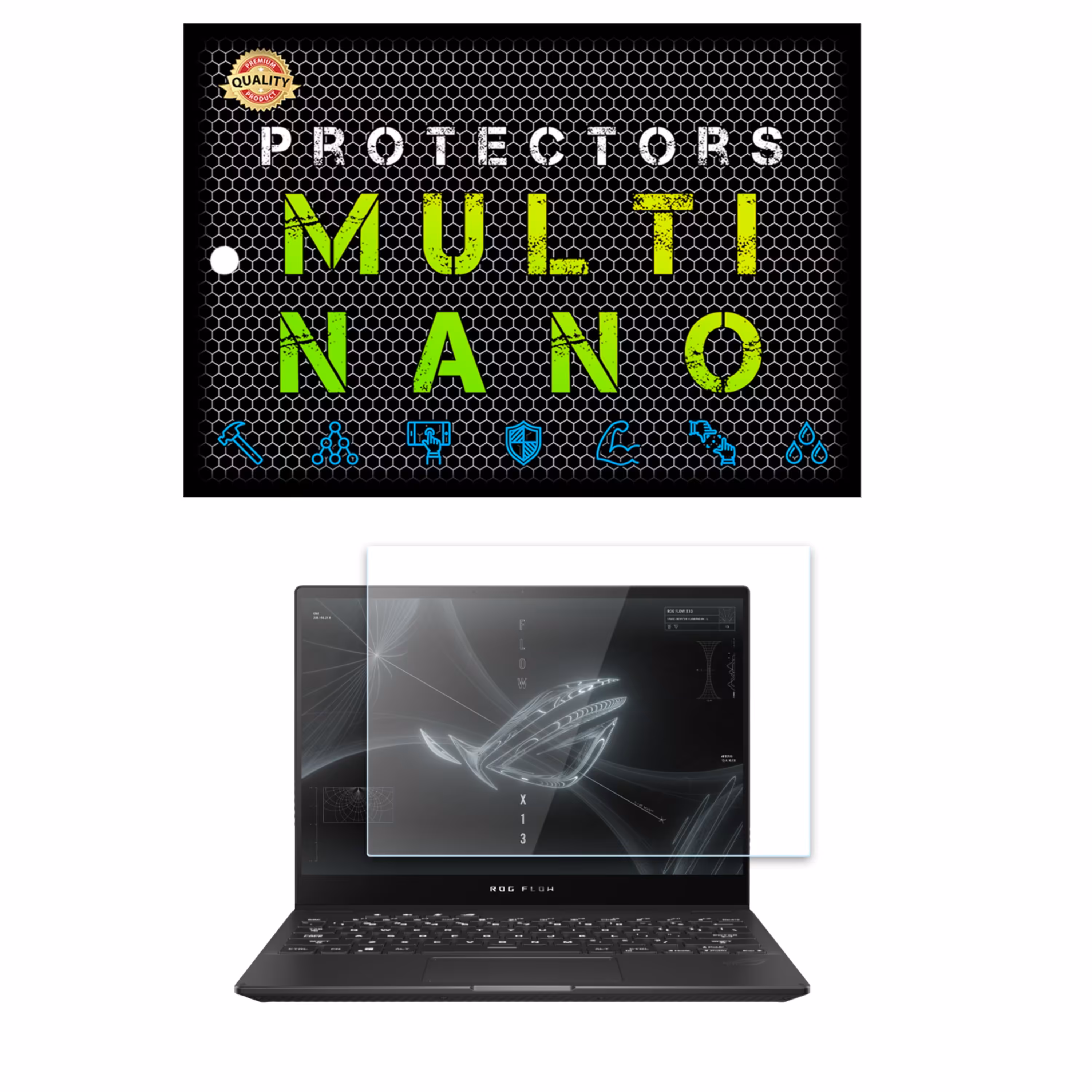 محافظ صفحه نمایش Multi Nano مدل X-S1N مناسب برای ایسوس ROG Flow X13 2021