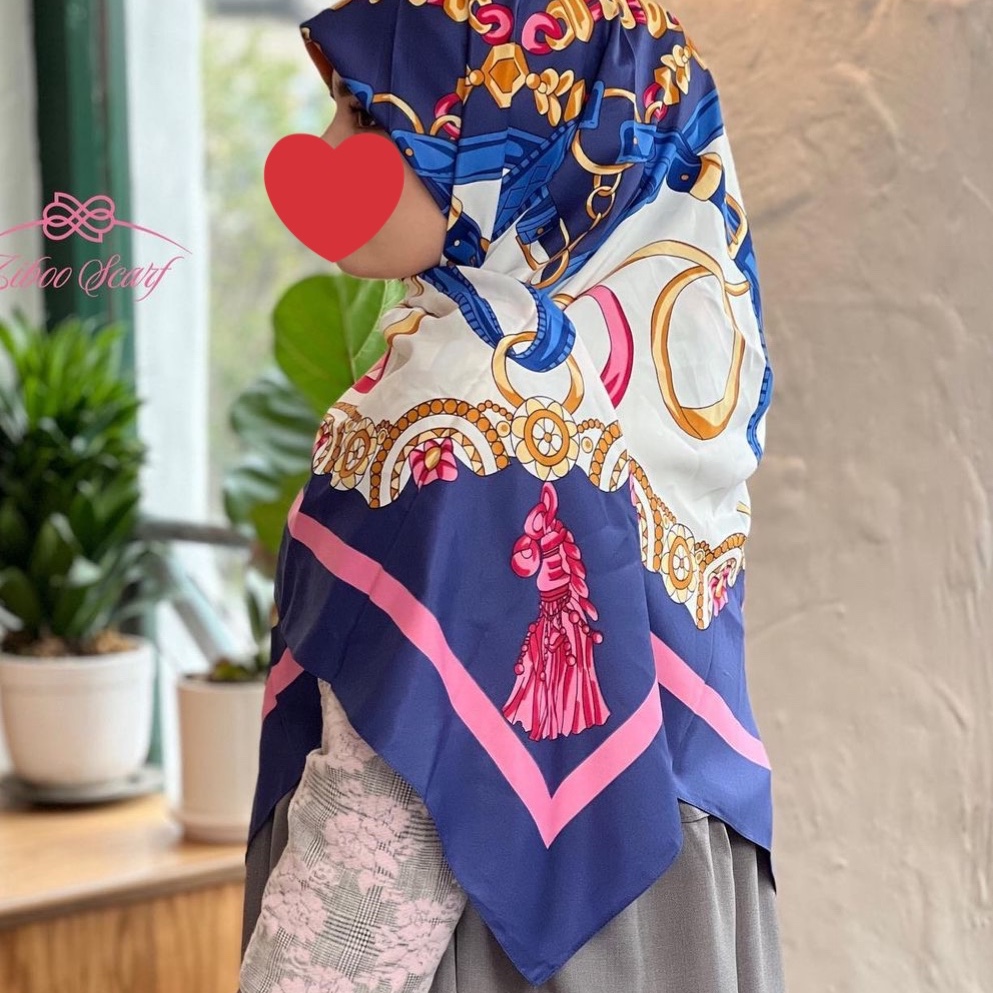 روسری سرمه ای ابریشم توییل پرفروش ارسال رایگان شارژ شد