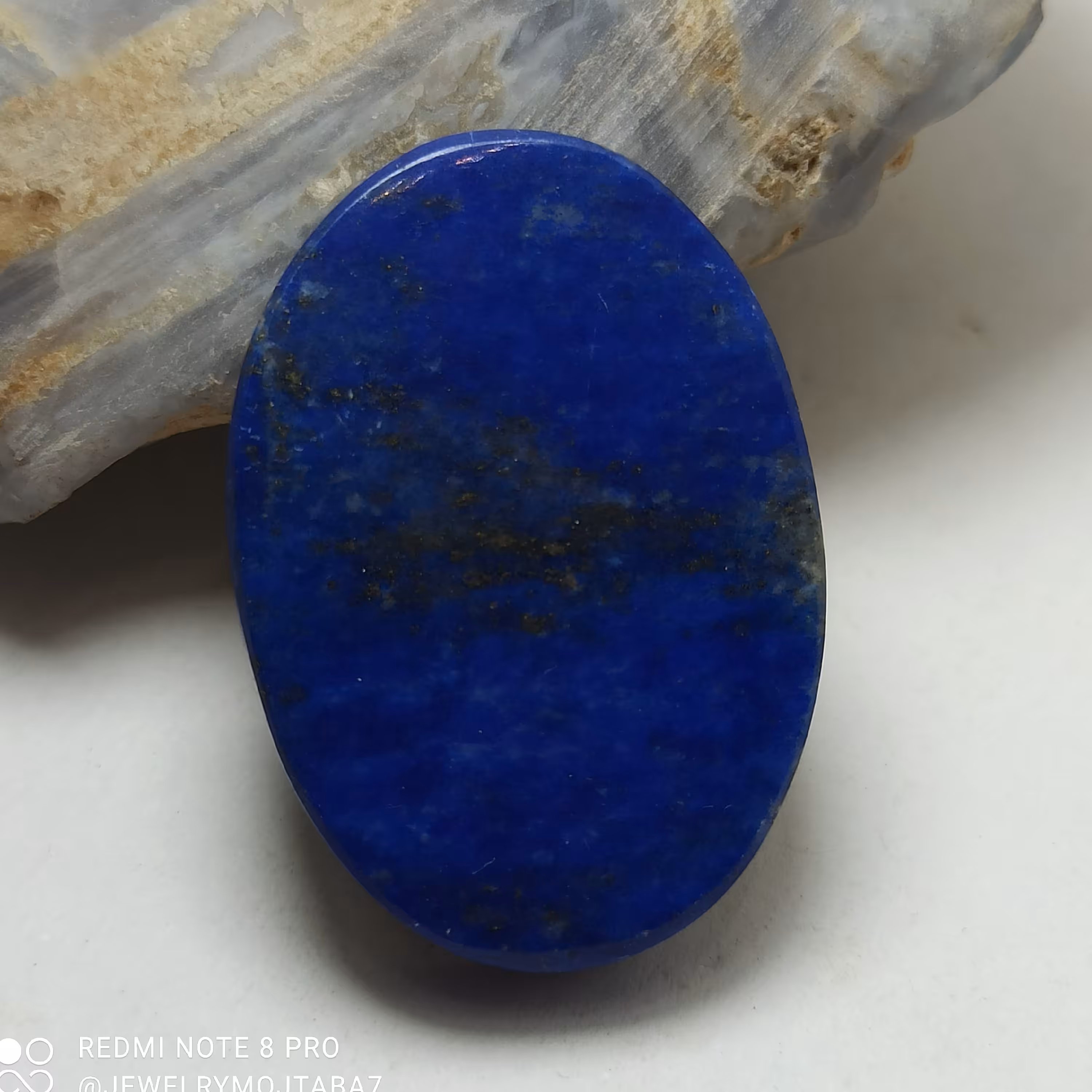 سنگ لاجورد افغان کد (20) سنگ متولدین دی بهمن و دی ماه سنگ طبیعی حراج عقیق حراج نگین 