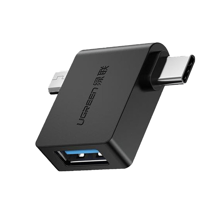 تبدیل Micro USB USB-C -OTG به USB 30 A Female یوگرین 30453