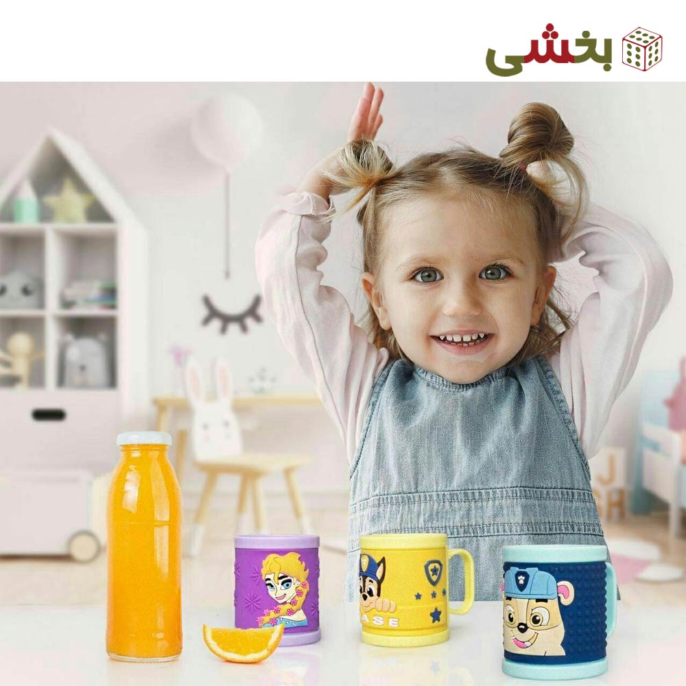 لیوان پلاستیکی کودک طرح فانتزی