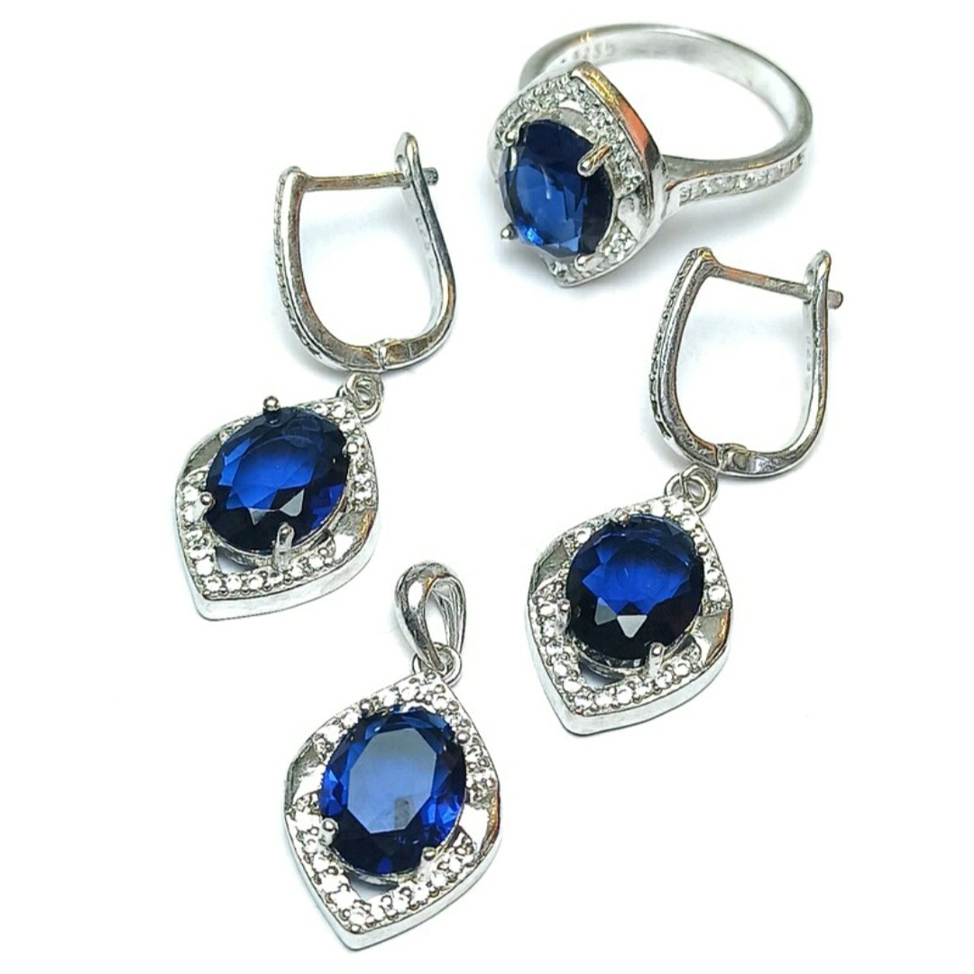 نیم ست نقره با روکش رادیوم 11